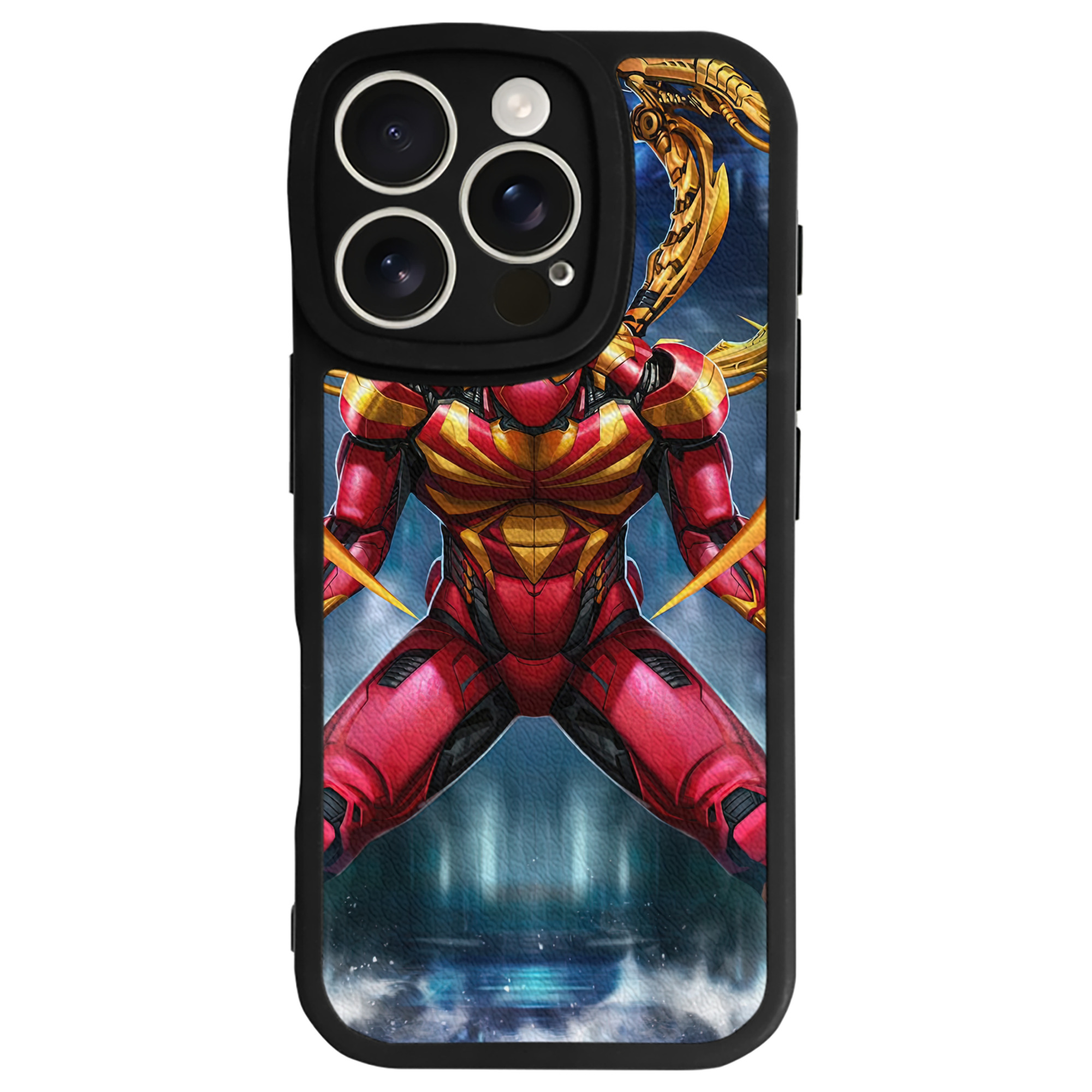 Spider Man スパイダーマン 【iPhone 16シリーズ対応】シリコンスマホケース（レザー調） 材質：シリコン